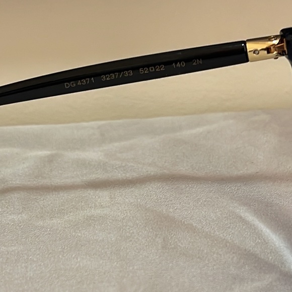 DOUBLE LINE DG 4371 3237/33 Dolce & Gabbana Sunglasses - Picture 5 of 7